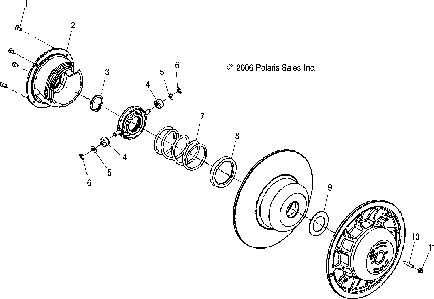 Driven clutch - s07np5cs_ce