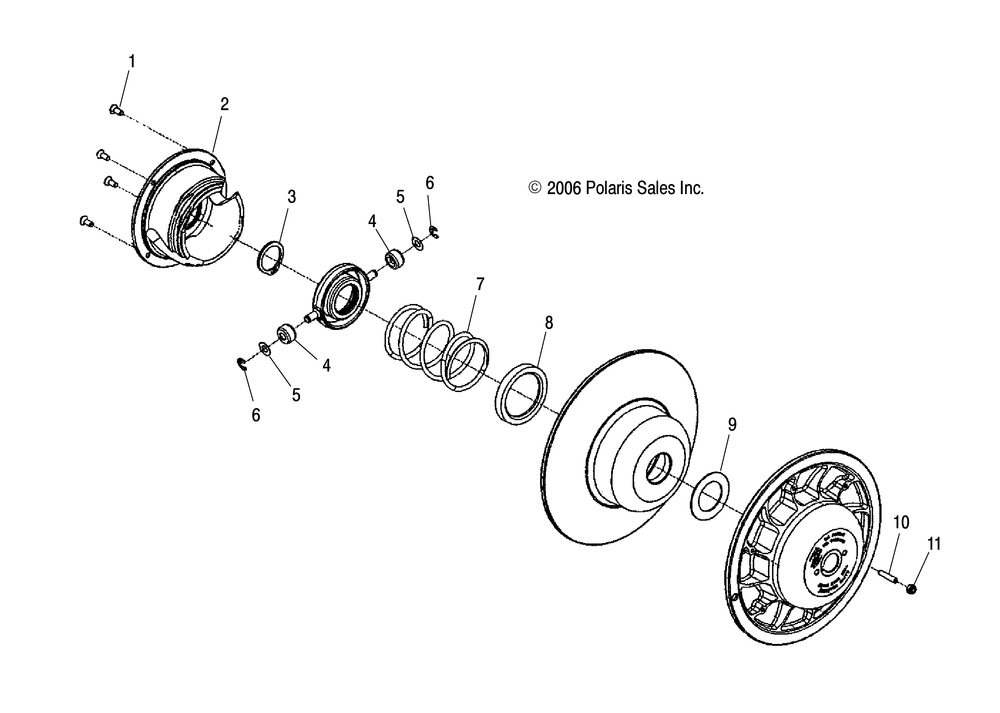 Driven clutch - s07nt5bs_bsa_be_bea