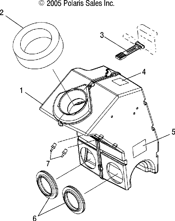 Air box assembly - s07pk6fs_fe_pm6fs_pm6fsa