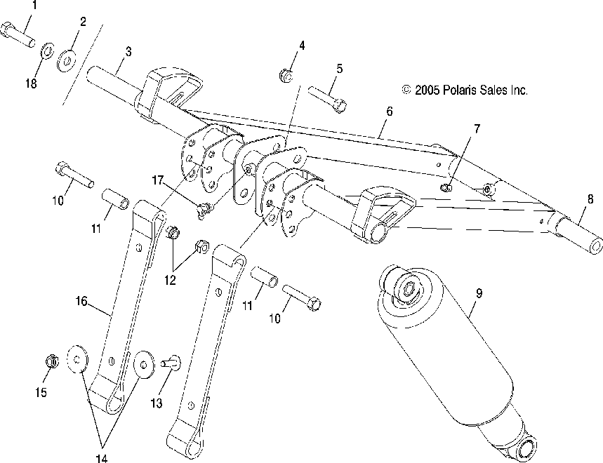 Torque arm front - s07ps6hs_hsa_hsb