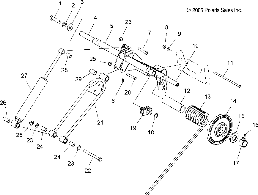 Torque arm rear - s07ps6hs_hsa_hsb