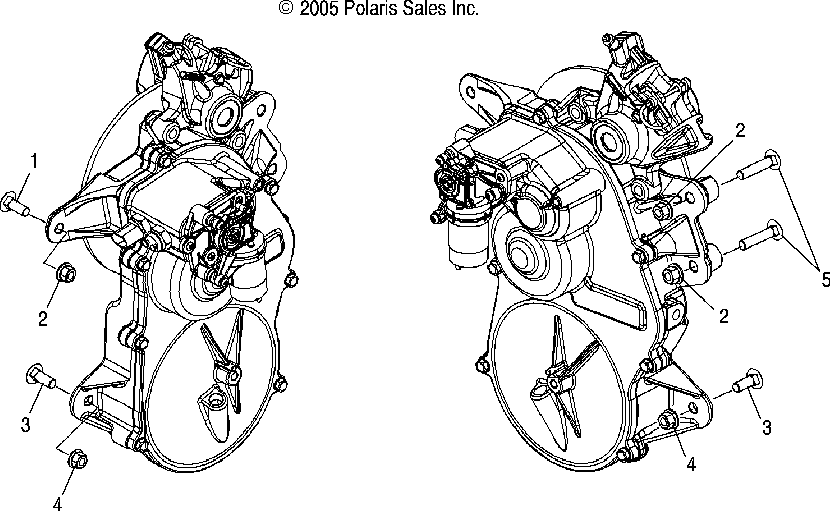 Gearcase mounting - s07ps7fs_fe