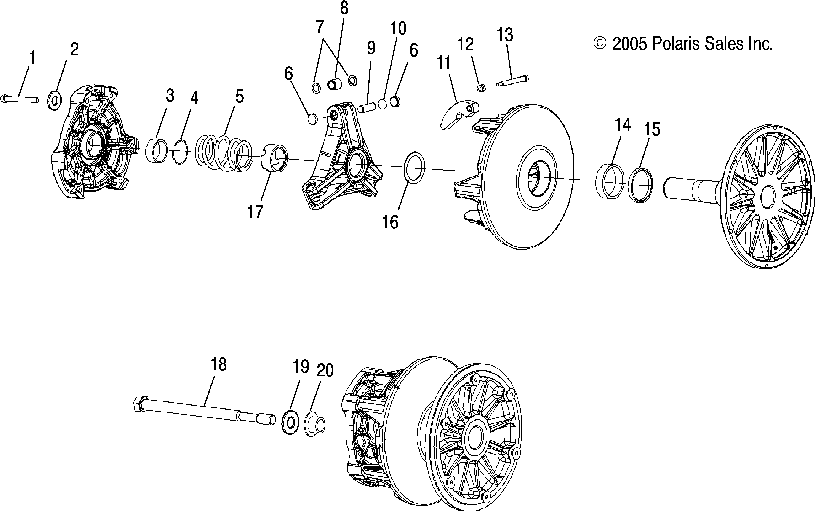 Drive clutch - s07ps7fs_fe