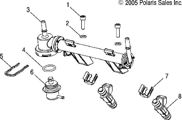 Engine fuel rail - s07ps7fs_fe