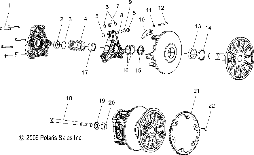 Clutch drive - s07pt6hs_he