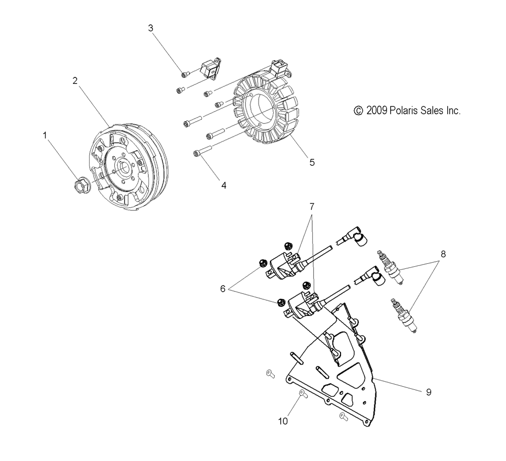 Electrical ignition system - s10bf6ksl_ksa_kea