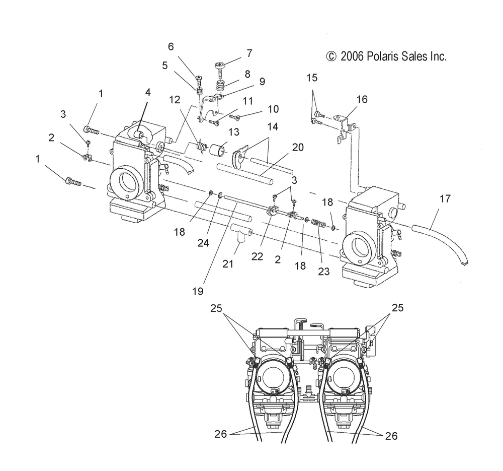 Engine carburetor - s10mx6jsa_jea