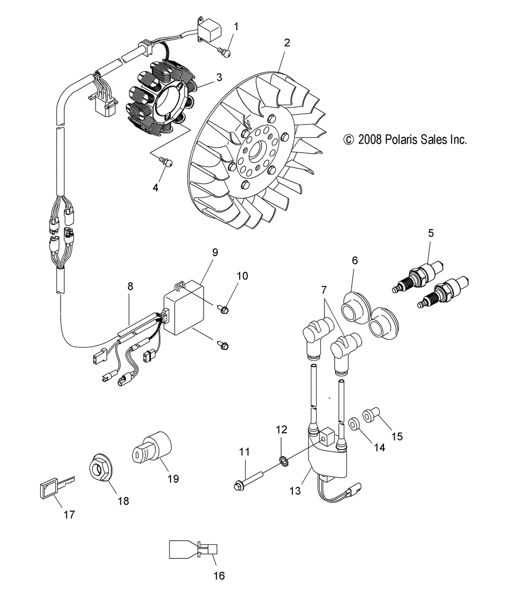 Electrical ignition system and switch - s10nj5bsa_bsl