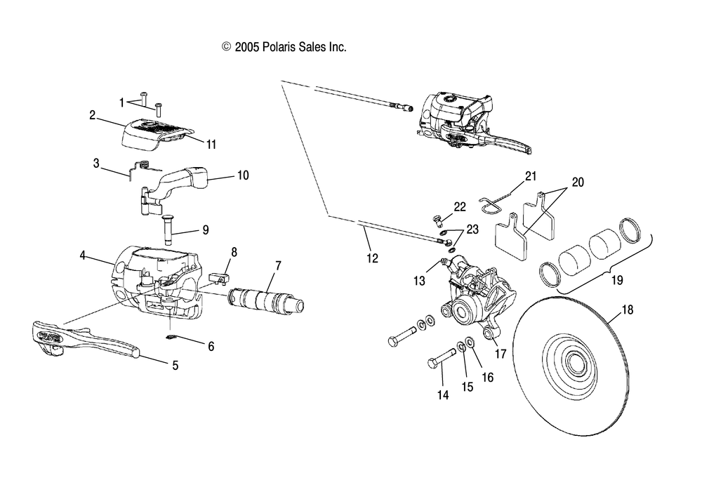 Brakes brake system - s10nj5bsa_bsl