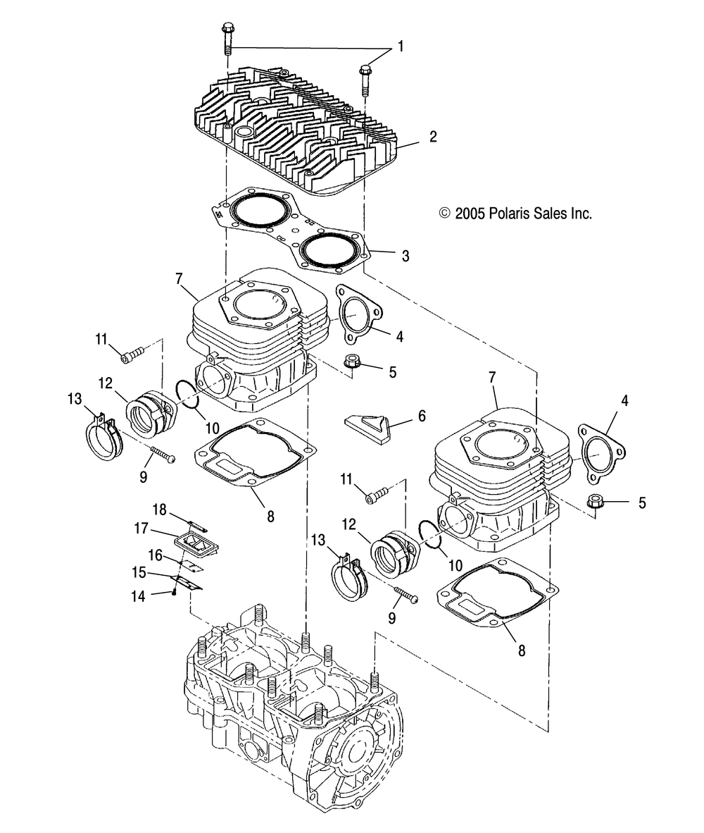 Engine cylinder - s10nj5bsa_bsl