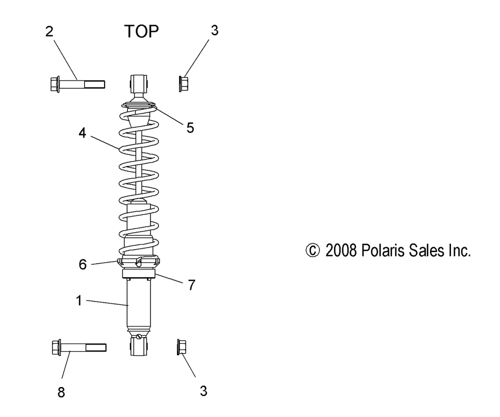 Suspension shock ifs - s10nj5bsa_bsl