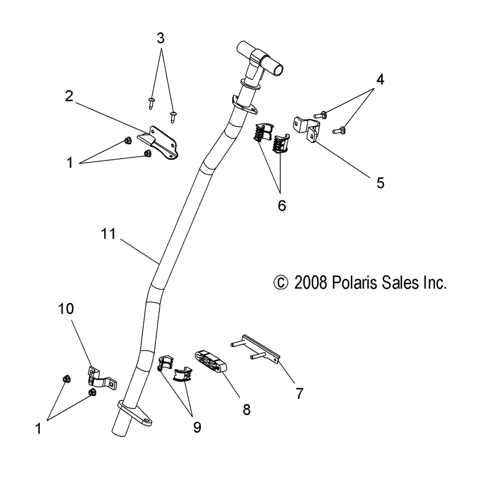 Steering steering post asm. - s10pb8esa_esl