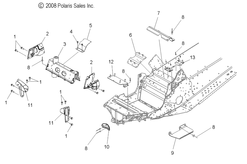 Chassis front - s10pd7fsl