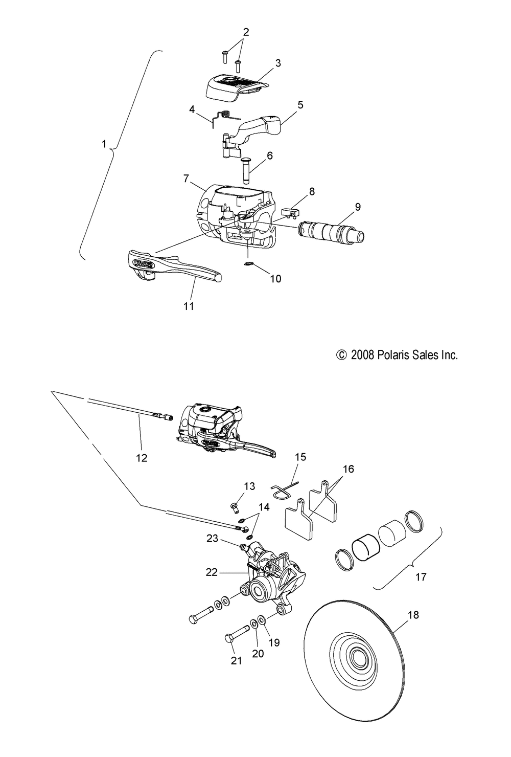 Brakes brake system - s10pd7fsl