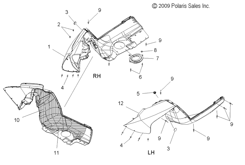 Body fenders lh_rh - s10pd7fsl