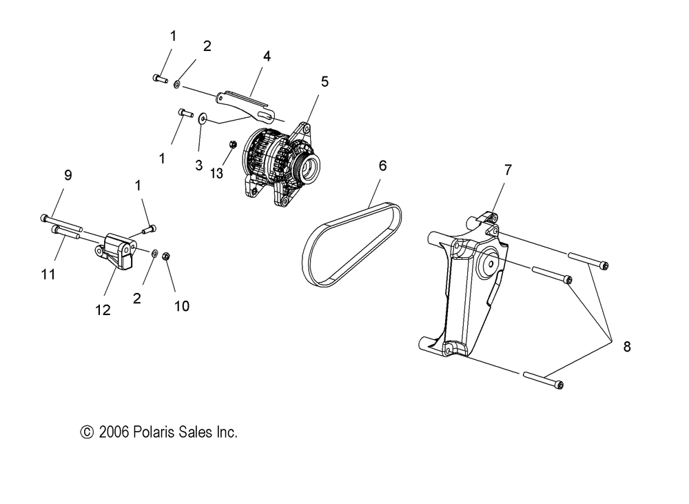 Engine alternator - s10pd7fsl