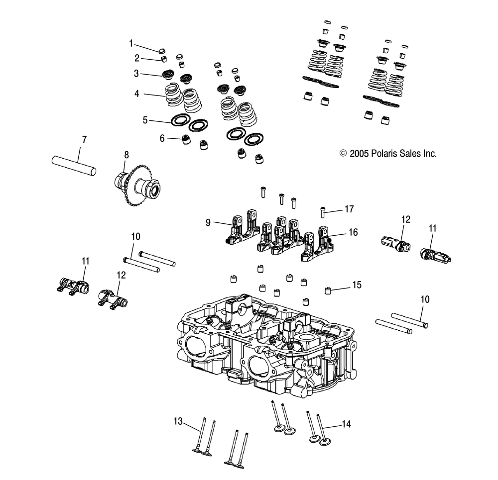 Engine valve train - s10pd7fsl