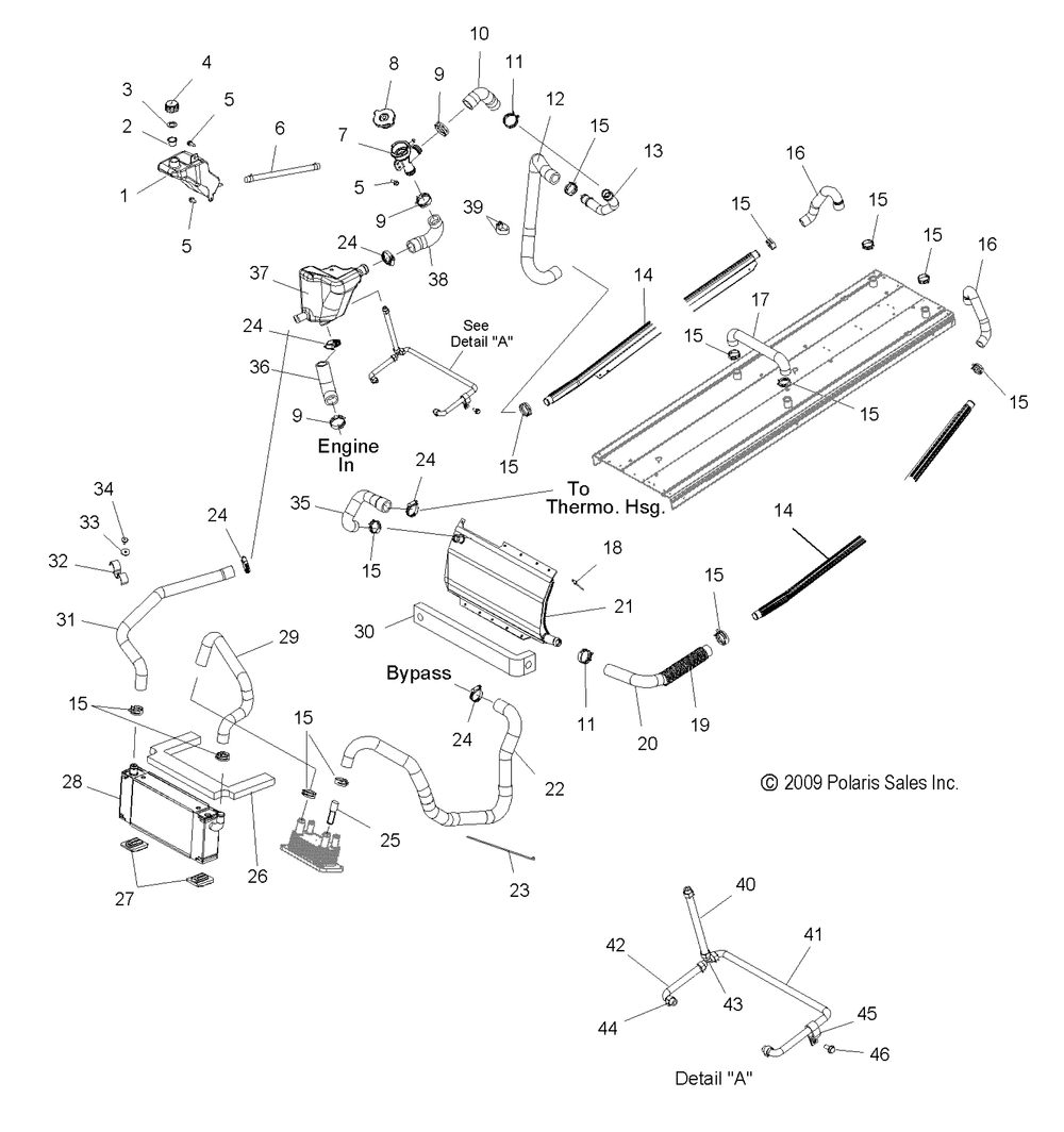 Engine cooling system - s10pd7fsl