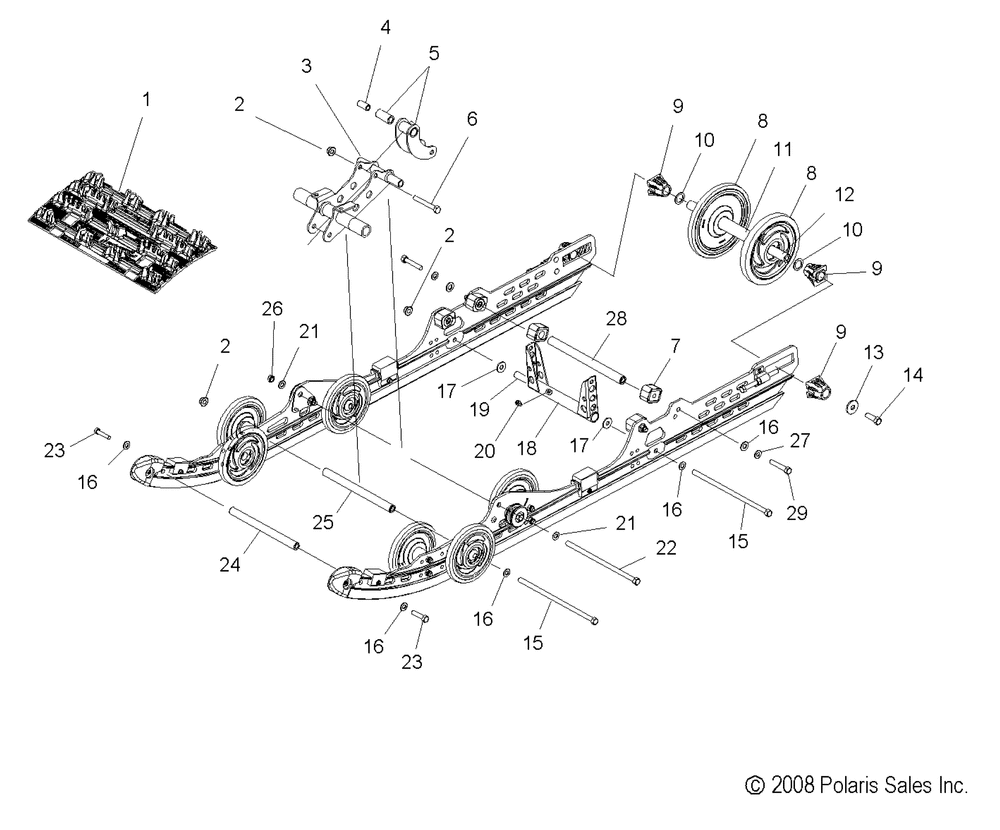 Suspension rear - s10pd7fsl