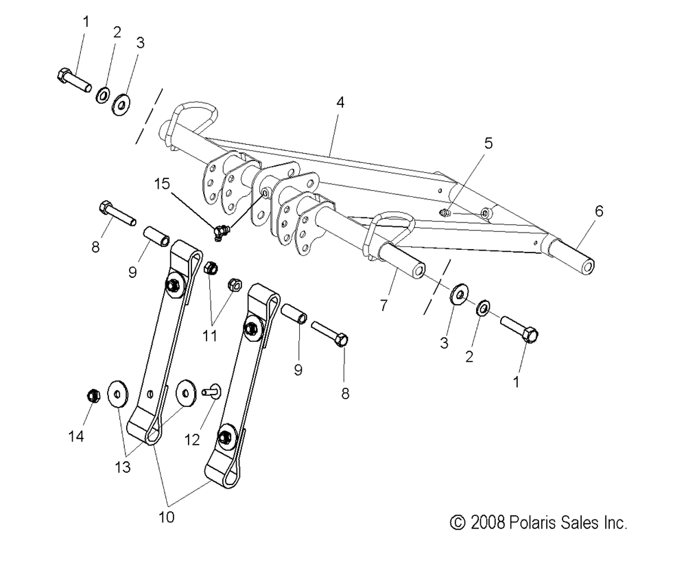 Suspension torque arm front - s10pg8_ph8 all options