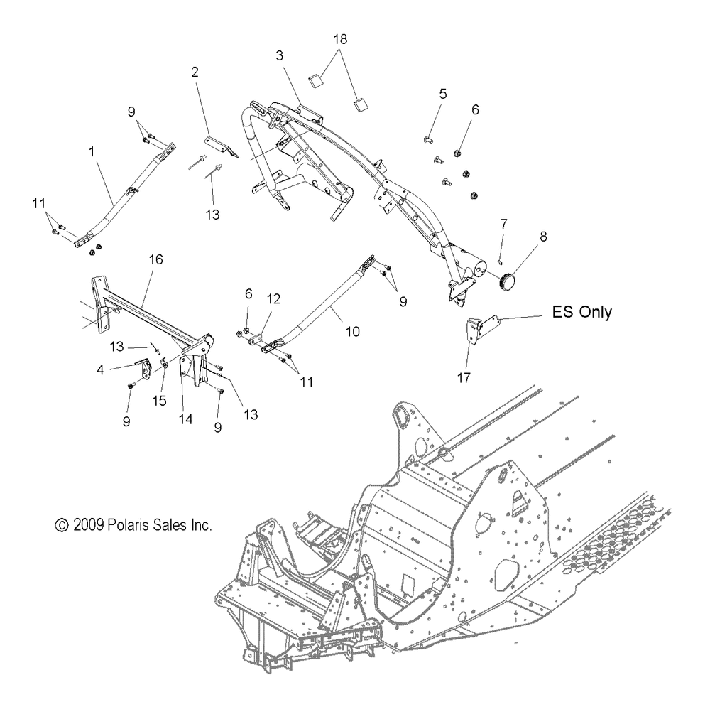 Chassis front - s10pk6hsa_hsl_hea_pm6hsa_hsl