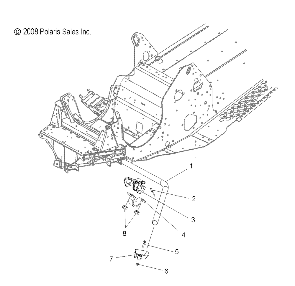 Suspension sway bar - s10pk6hsa_hsl_hea_pm6hsa_hsl