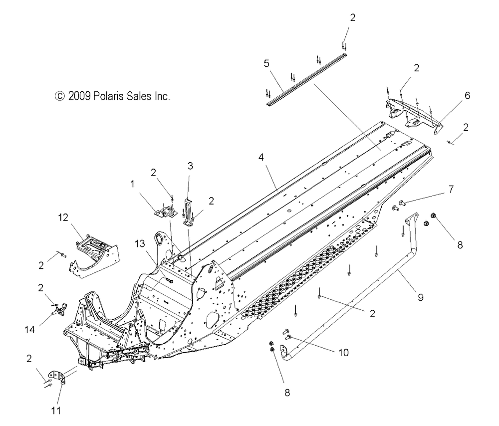 Chassis asm. - s10pl8esa_eea