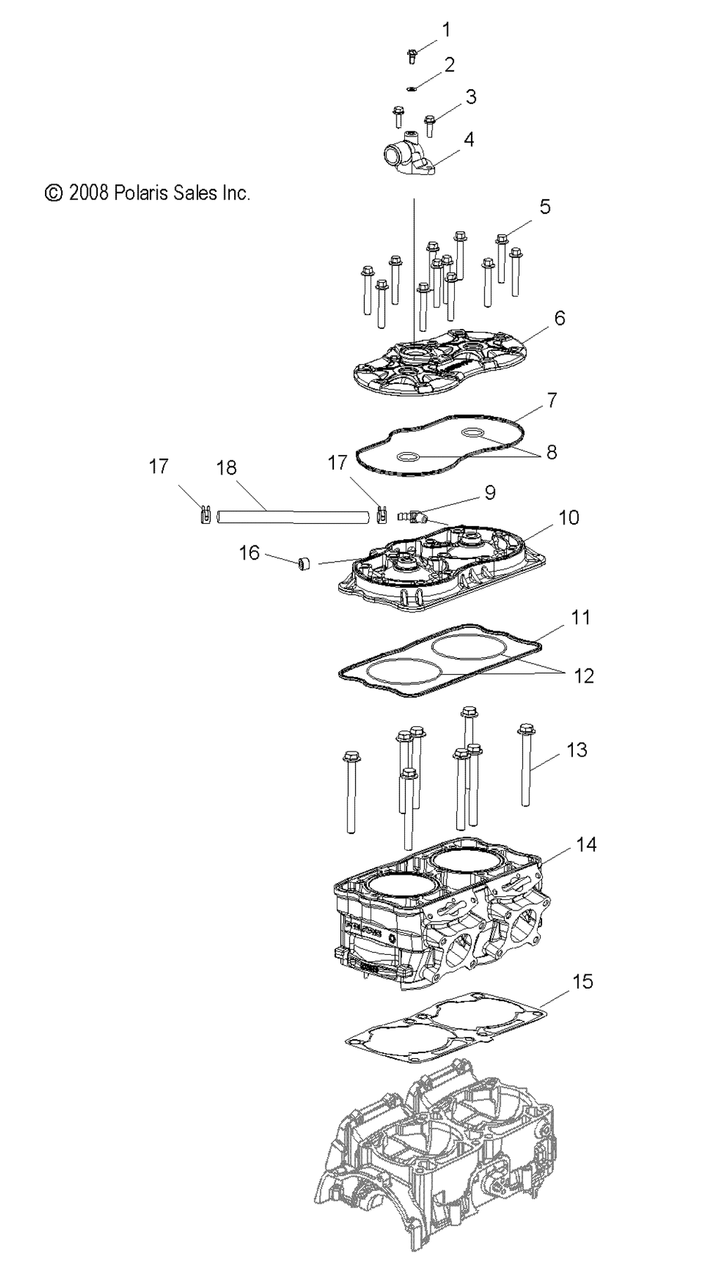 Engine cylinder - s10pl8esa_eea