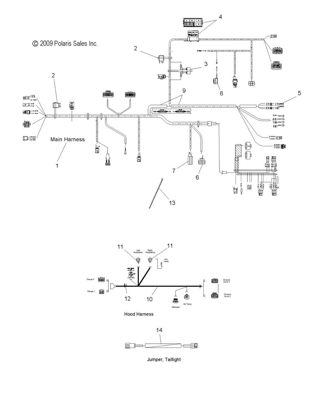 Electrical wire harness - s10pp7fsl_fel