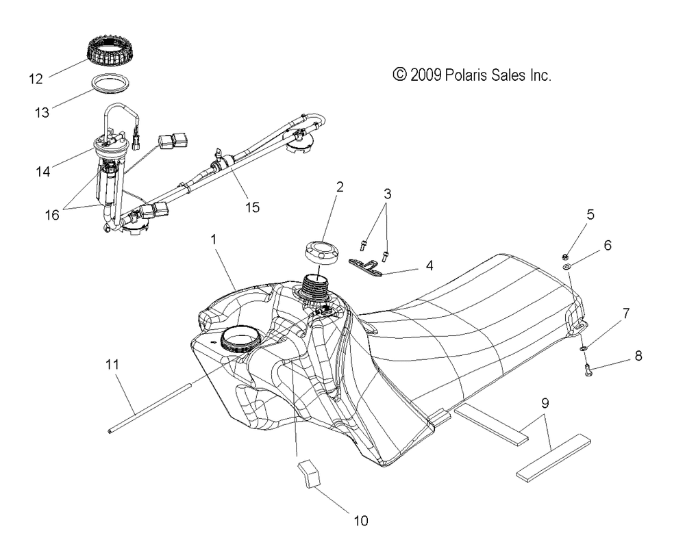 Fuel system fuel tank asm. - s10pp7fsl_fel