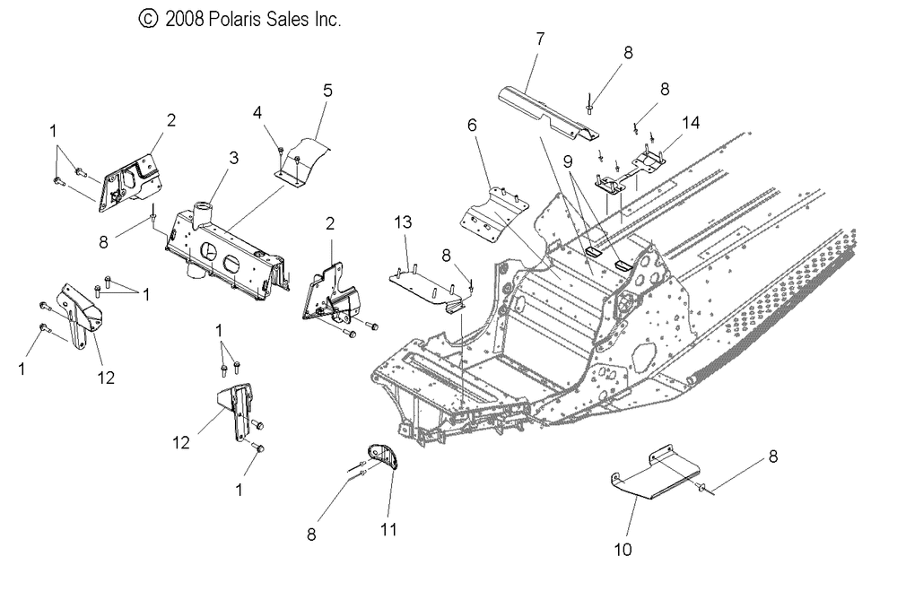 Chassis front - s10pp7fsl_fel