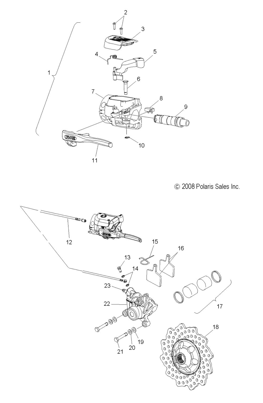 Brakes brake system - s10pp8 all options