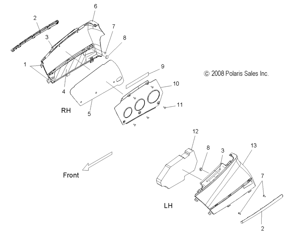 Body side panels - s10pr6_pd6 all options