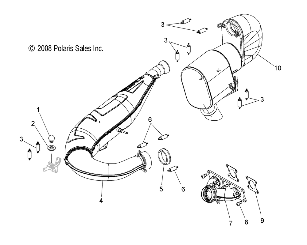 Engine exhaust - s10pr6_pd6 all options