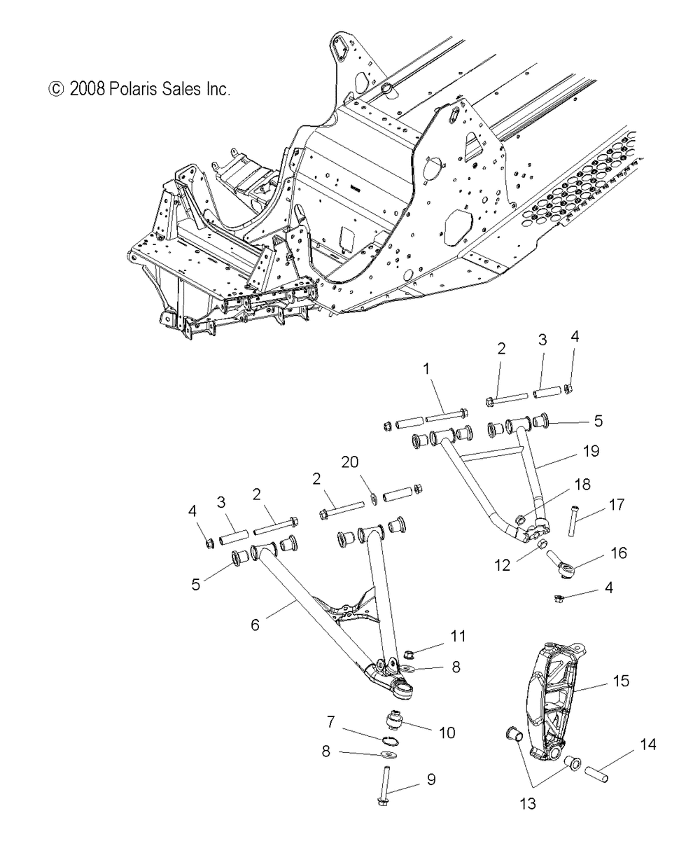 Suspension front - s10ps6 all options