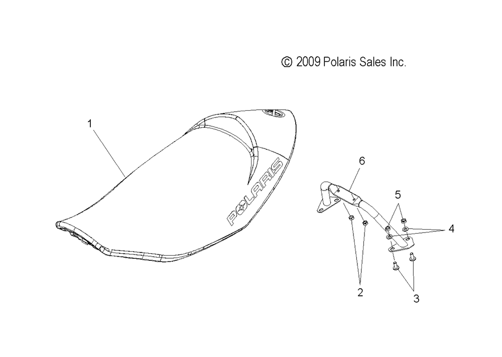 Body seat asm. - s10ps8 all options