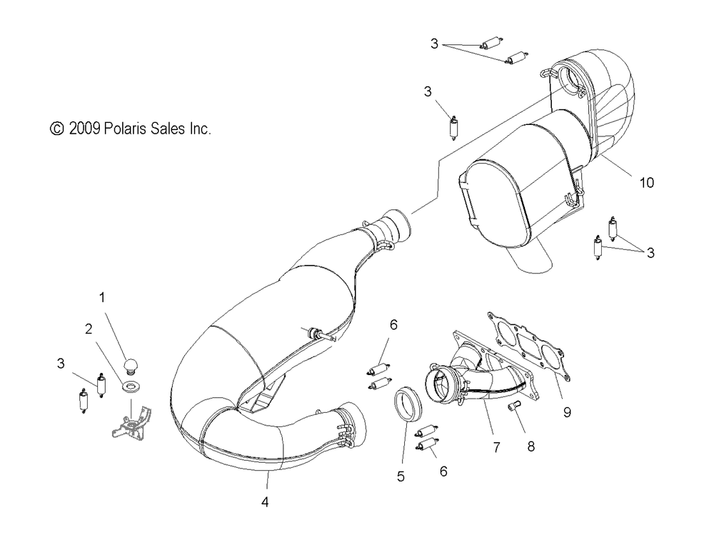 Engine exhaust - s10ps8 all options