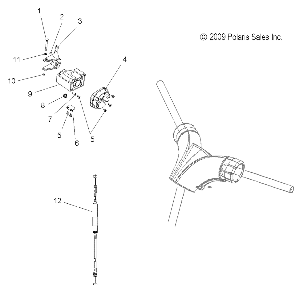 Engine throttle control asm. - s10pt7fsl_fsm_fel