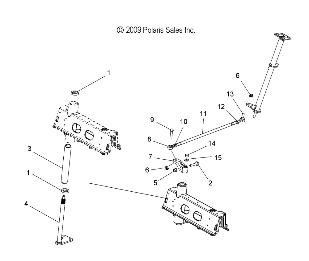 Steering drag link - s10pu6ksl_kel