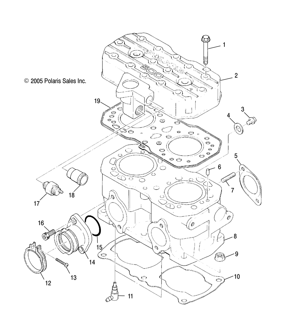 Engine cylinder - s10su4bsl_bel