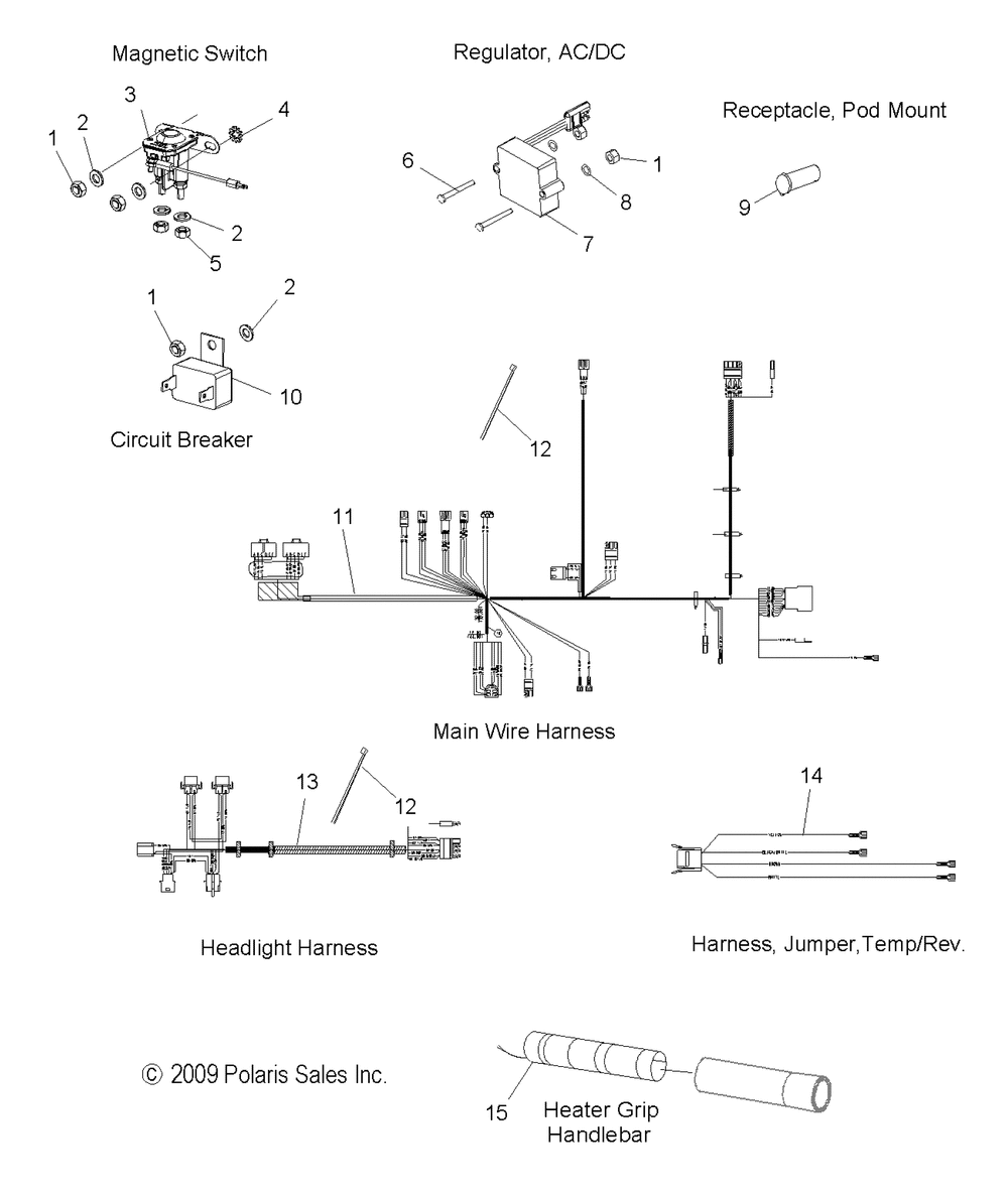 Electrical wire harnesses and components - s10su4bsl_bel