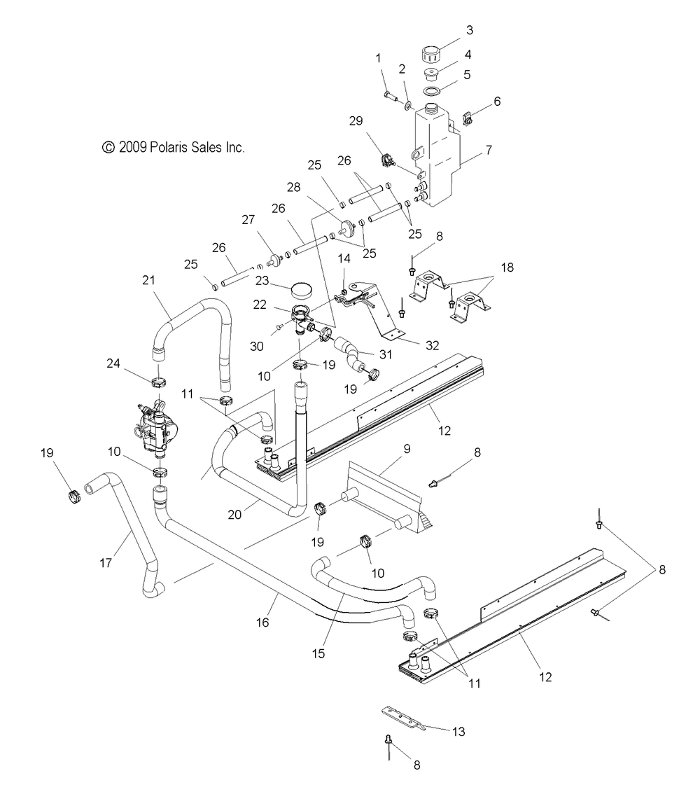 Engine cooling system - s10su4bsl_bel