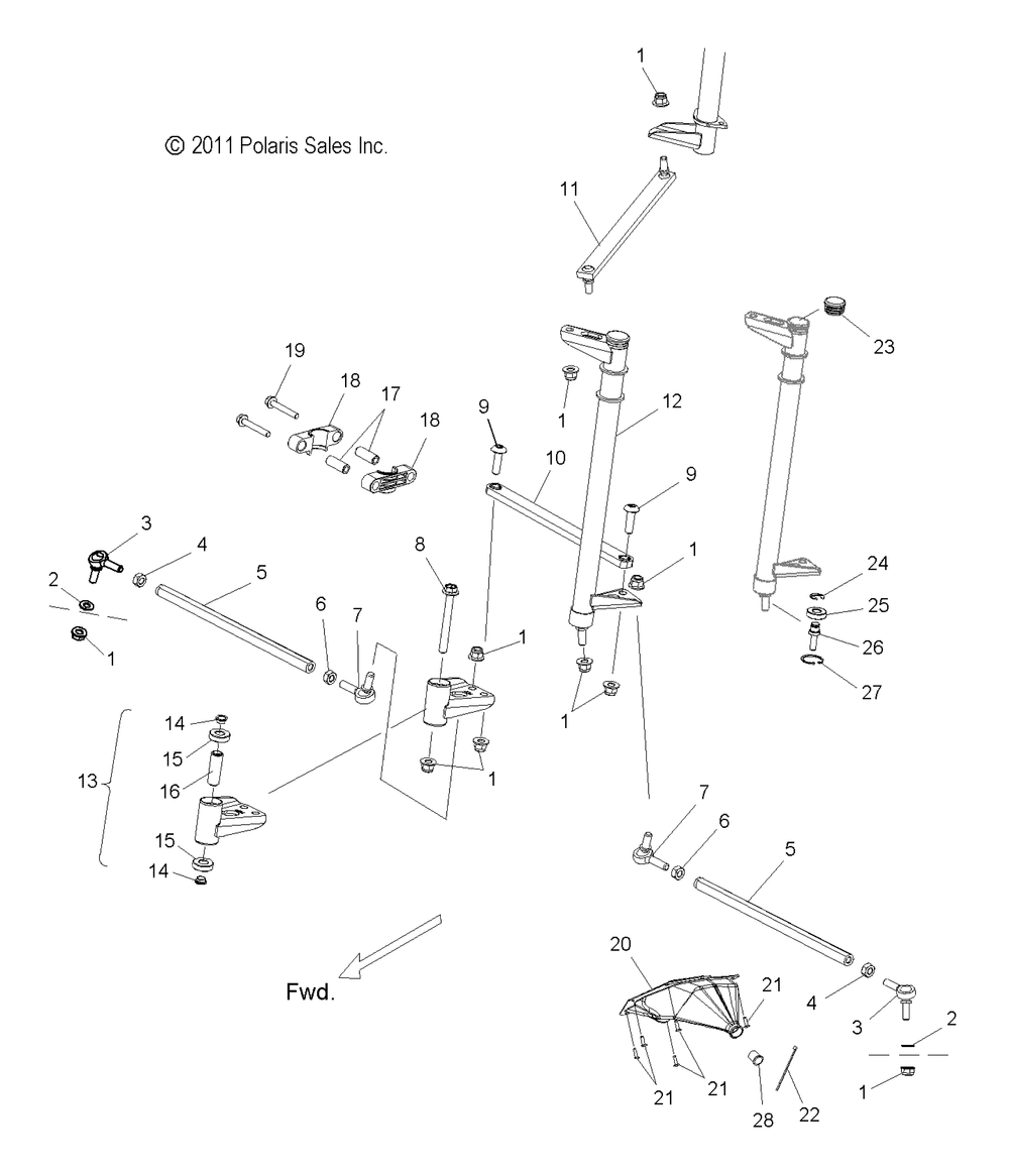 Steering lower - s13ba8_bc8_bd8_bs8