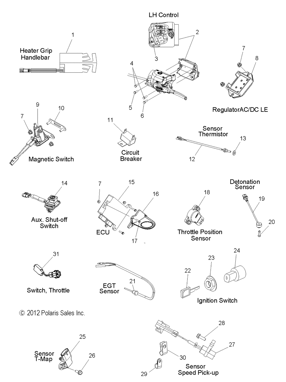 Electrical switches sensors and components - s13bf6gsa_gsl