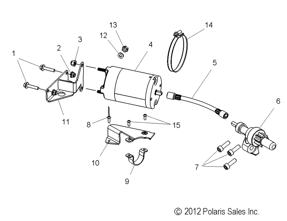 Engine starter motor - s13bf6gsa_gsl