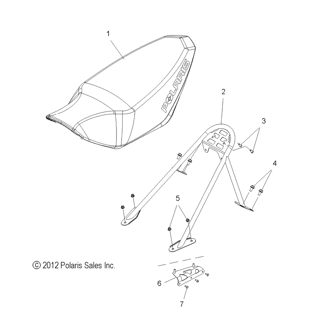 Body seat mounting - s13br6gsa_gsl