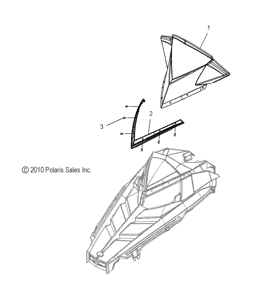 Body windshield - s13cg8_ch8 all options