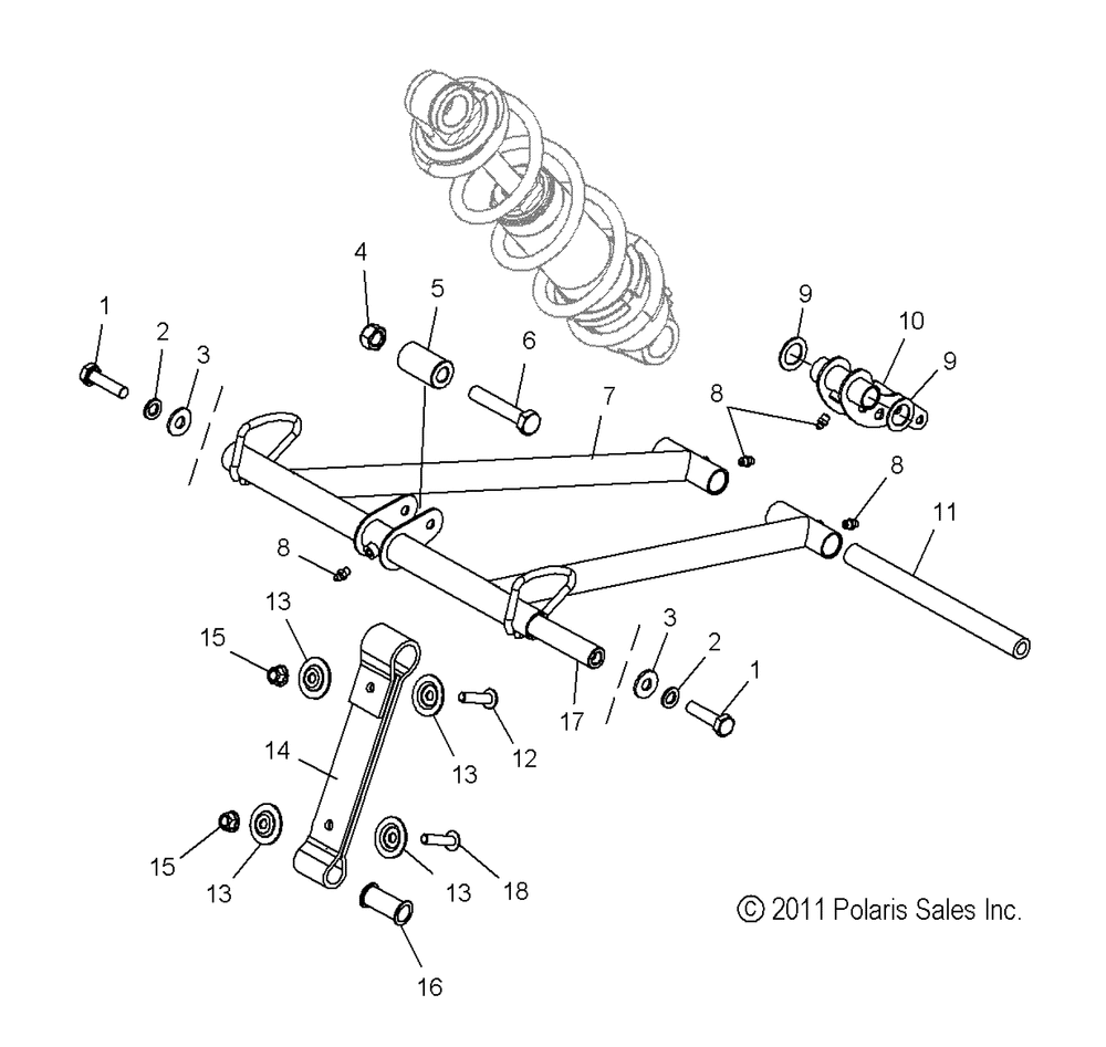 Suspension torque arm front - s13cg8_ch8 all options