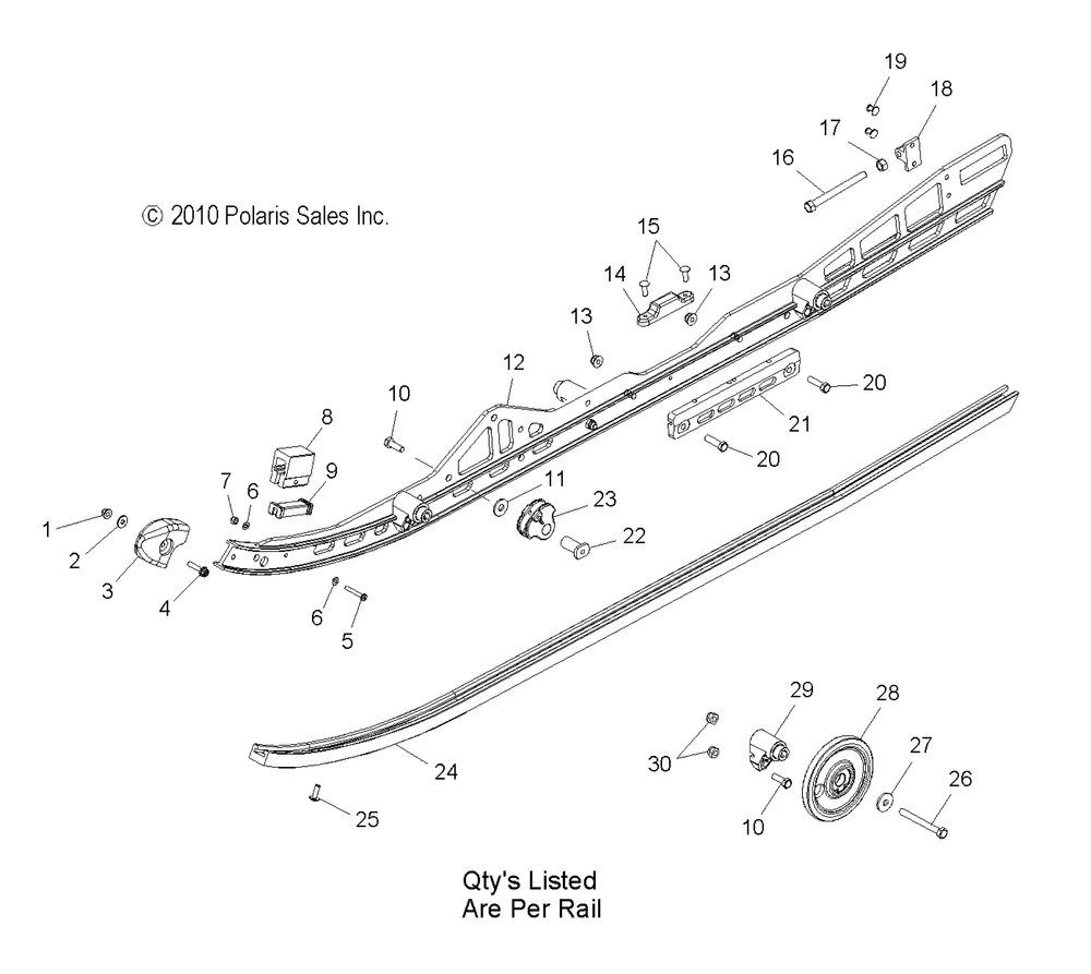 Suspension rail mounting - s13cl8_cw8 all options