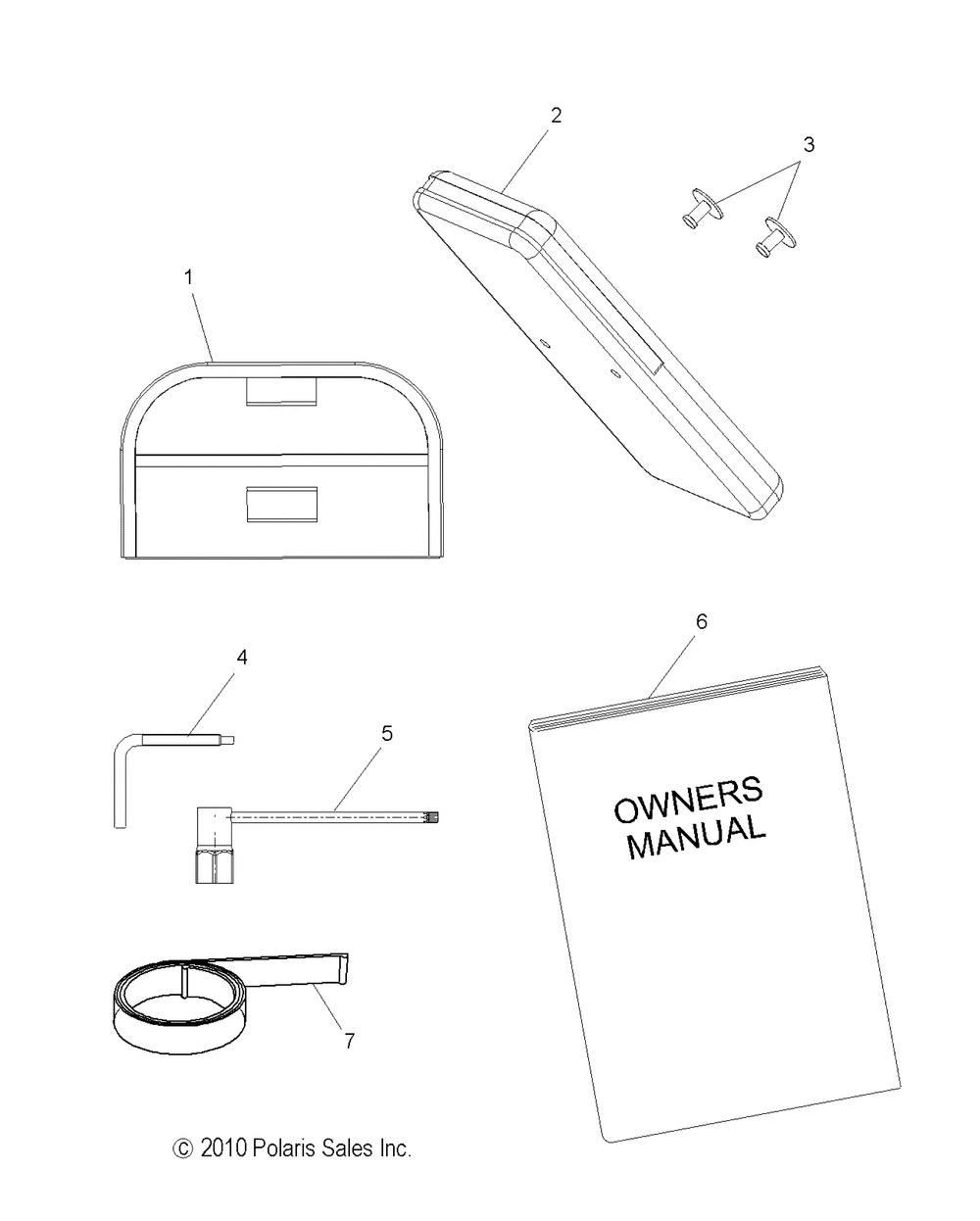 Tools tool kit and owners manual - s13cm8gsa_gsl_gea